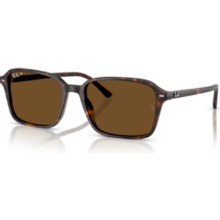 Ray-Ban RB2231F Raimond Asian Fit Polarized 902/57 56 Solbriller Mænd Tortoiseshell - Dark Tortoise - 56mm