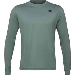 FOX Ranger Drirelease langærmet cykeltrøje Hunter Green herre - Størrelse Large