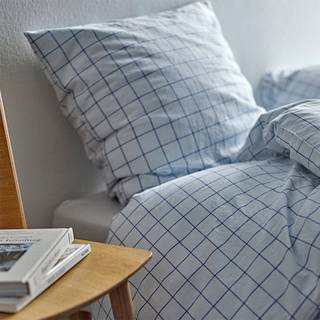 Vista Sengetøj fra Södahl - Linen blue farve - 100% Bomuld