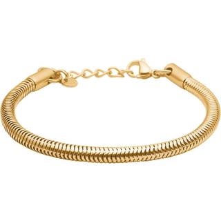 Tom Morris Snake Armbånd 18 kt. Forgyldt Rustfrit Stål TM00035 - Herre - Stainless Steel