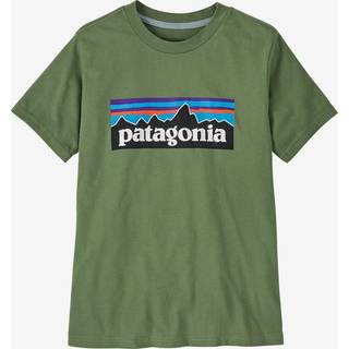 Patagonia P-6 Logo Kids T-shirt - XL - terrain green