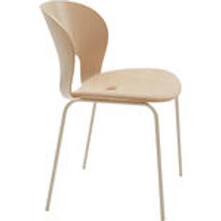 Magnus Olesen Seating - 'Chair Ø', beige in Nature Beige Metal / Oak