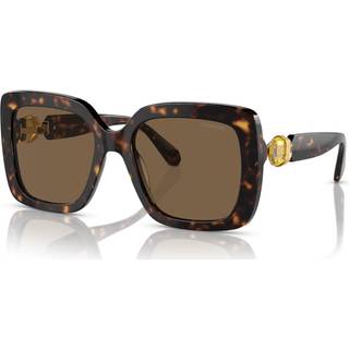 Sonnenbrille, Übergröße, Quadratische Form, SK6001, Braun