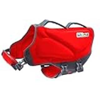 Outward Hound Dawson Swim Dog Redningsvest Hjtydende Neopren Hunderedningsvest til svmning Bdsejlads og vandsikkerhed XL Rd