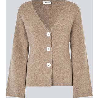 Modström KlaytonMD cardigan - Dark Beige Mel - S - Strik
