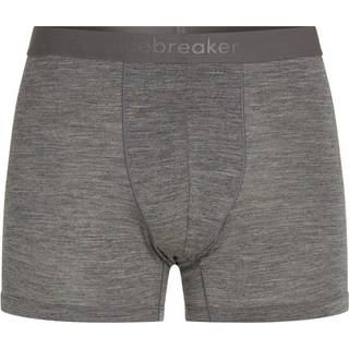 Icebreaker Merino 125 Cool-Lite Anatomica Boxers Merino undertøj Herrer størrelse S farve grå