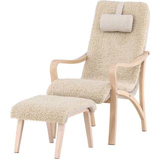 Venture Design Fårö stol Eg finer/lys grå