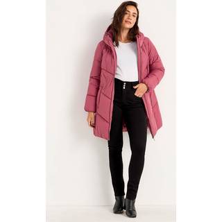 Varm jakke med luftig polstring