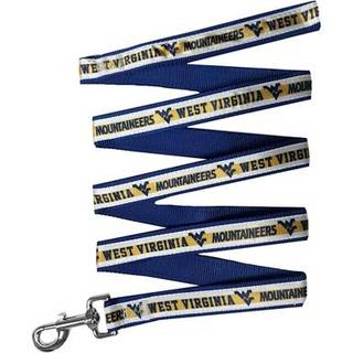 NCAA PET-snor Medium West Virginia-bjergbestigere skinnende og farverig snor til hunde og katte Licenseret af NCAA New Version