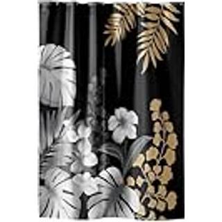 Badeforhæng blomster motiv