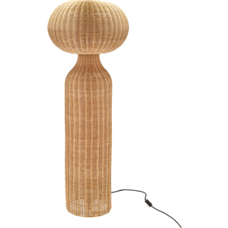 Vinka Gulvlampe fra Villa Collection - Natur farve - Rattan