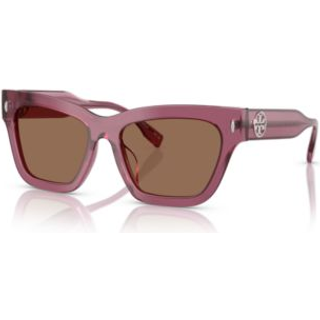 Tory Burch TY7208U 317973 54 Solbriller Kvinder Rød - Transparent Berry Red - 54mm