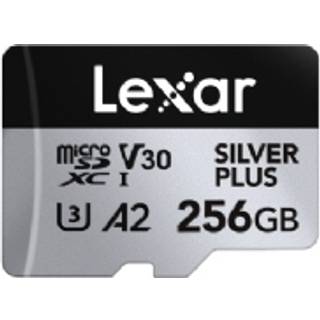Lexar Professional Silver Plus MicroSD/SD - 205MB/s - 256GB