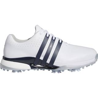 Tour360 24 BOOST Golf sko - Cloud White / Collegiate Navy / Silver Metallic - 43 1/3