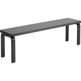 Artek 168b Bænk - Bænke Birk Sort - 28502453
