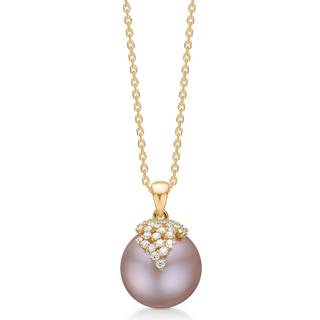 Mads Z Chloé Halskæde 14 kt. Guld 0,19 ct. 1533025 - Dame - Gold