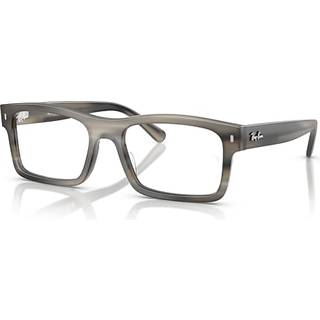 Ray - Ban Unisex RX5435 8404 Optiske stel Acetat Skildpadde Transparent Firkantet Normal