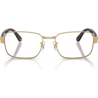 Ray - Ban Unisex RX6529 2500 Optiske stel Metal Guld Transparent Pillow Normal