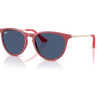 Ray - Ban Børn RJ9060S JUNIOR ERIKA 718071 Solbriller Injiceret Violet Grøn Pantos Normal