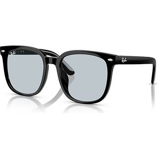 Ray - Ban Unisex RB4401D 601/72 Solbriller Injiceret Sort Blå Firkantet Normal