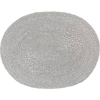 Dixie Elin dækkeserviet oval Silver grey