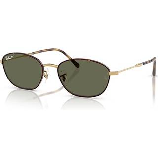 Ray - Ban Kvinde RB3749 927358 Solbriller Metal Skildpadde Grøn G15 Geometrisk Polariseret