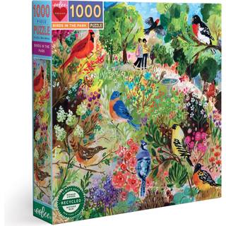eeBoo Puzzle 1000 pcs - Birds in the Park