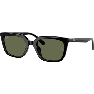 Ray - Ban Unisex RB4439D 901/9A Solbriller Acetat Sort Grøn Firkantet Polariseret