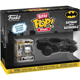 DC Comics Bitty POP! Rides Vinyl Figure Batman w/Batmobile 2,5 cm