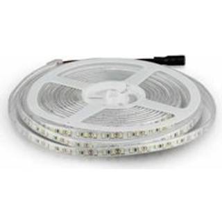 V-Tac 7,2W/m stænktæt LED strip - 5m, 120 LED pr. meter - Kulør : Neutral