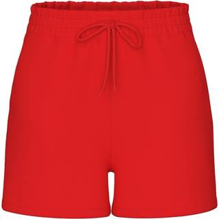 Pieces dame sweatshorts PCCHILLI SUMMER - Poppy Red - L