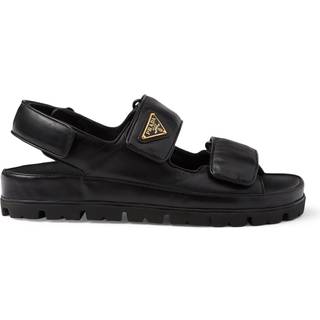 Nappa Leather Sandals in Black - 37.5