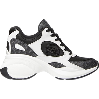 MK Zuma Empire Signature Logo and Mesh Trainer - Black - Michael Kors - EU 40