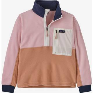 Patagonia Kid's Microdini 1/2 Zip P/O Fleecesweatere Børn størrelse XL farve pink