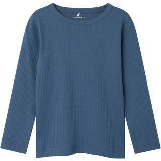 Name It Vintage Indigo Rib Bluse