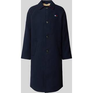 Longline Coat With Wool