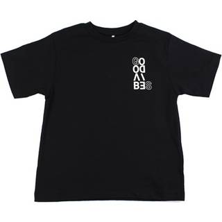 Name It Black Printet T-shirt - Str. 13-14y 158/164cm