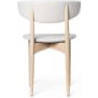 Herman Dining Chair - Upholstered - Soft Bouclé - White Beech/Off-White/Sand