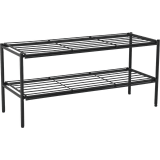 Scandi Living Nod skohylde 80x30x37 cm Black