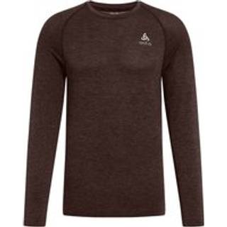 Odlo Essential Seamless Long Sleeve Men - Brown, Size L - brown