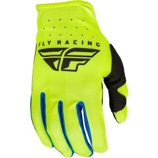 Fly racing vindtæt handsker - sort/neon gul 371-14208
