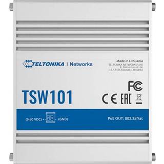 Teltonika TSW101 Gigabit Ethernet (10/100/1000) Strøm over Ethernet (PoE) Metallic