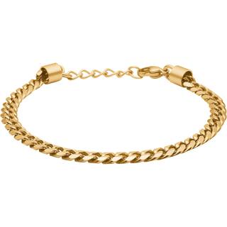 Tom Morris Panzer Armbånd 18 kt. Forgyldt Rustfrit Stål TM00003 - Herre - Rustfrit stål