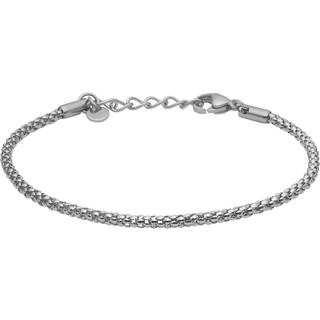 Tom Morris Box Chain Armbånd Rustfrit Stål TM00012 - Herre - Stainless Steel