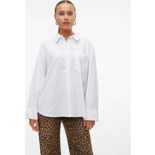 VERO MODA dame skjorte VMIDA - Bright White - XS