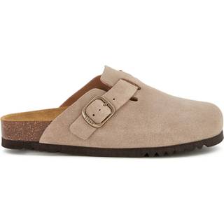Fae Clogs, Dark Beige, 41