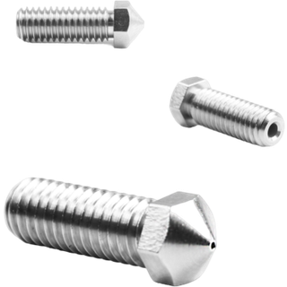 Micro Swiss Belagt Slidbestandig High Flow Nozzle / Artillery Sidewinder / Volcano - 1.75mm - 1,0mm