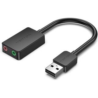 Vention - External sound card USB 2 0 CDYB0 2 port 0 15m