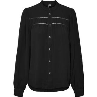 Emma Lace Skjorte, Black, S