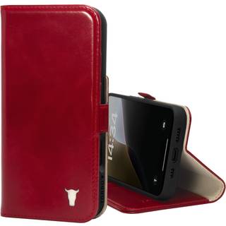 iPhone 16 Pro Leather Wallet Case (MagSafe Charging) - Dark Brown